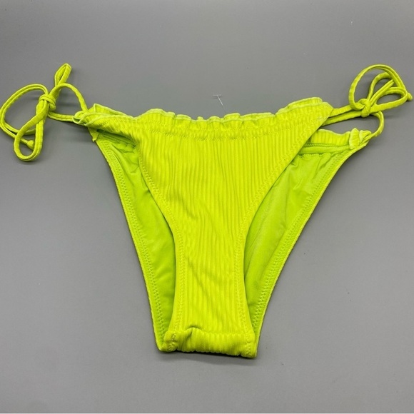New! Its Now Cool x free ppl the frill tri eco neon bikini bottom 1894 - Picture 5 of 10